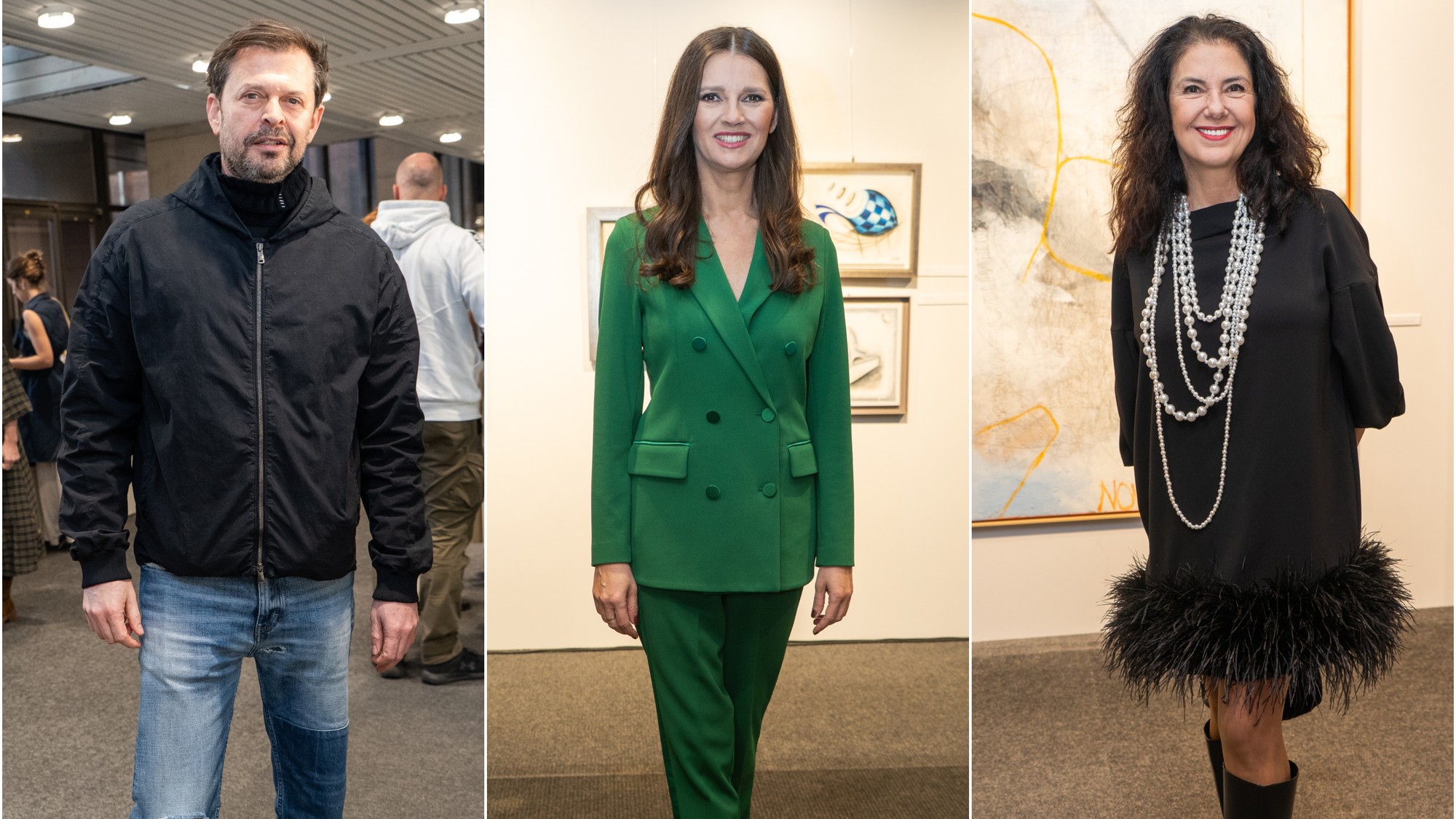 Alexander Bárta, Hana Rapantová a Iveta Malachovská na predstavení novej programovej štruktúry STVR.