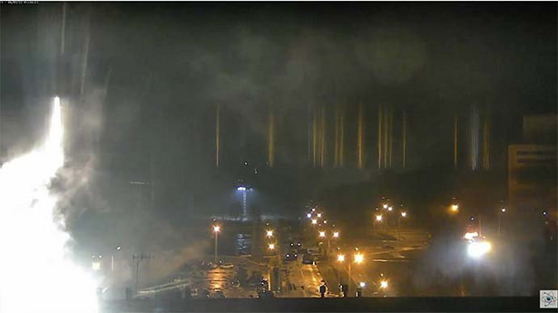 Pożar w Zaporoskiej Elektrowni Atomowej