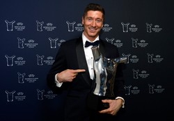 Robert Lewandowski Piłkarzem Roku UEFA za sezon 2019/2020!
