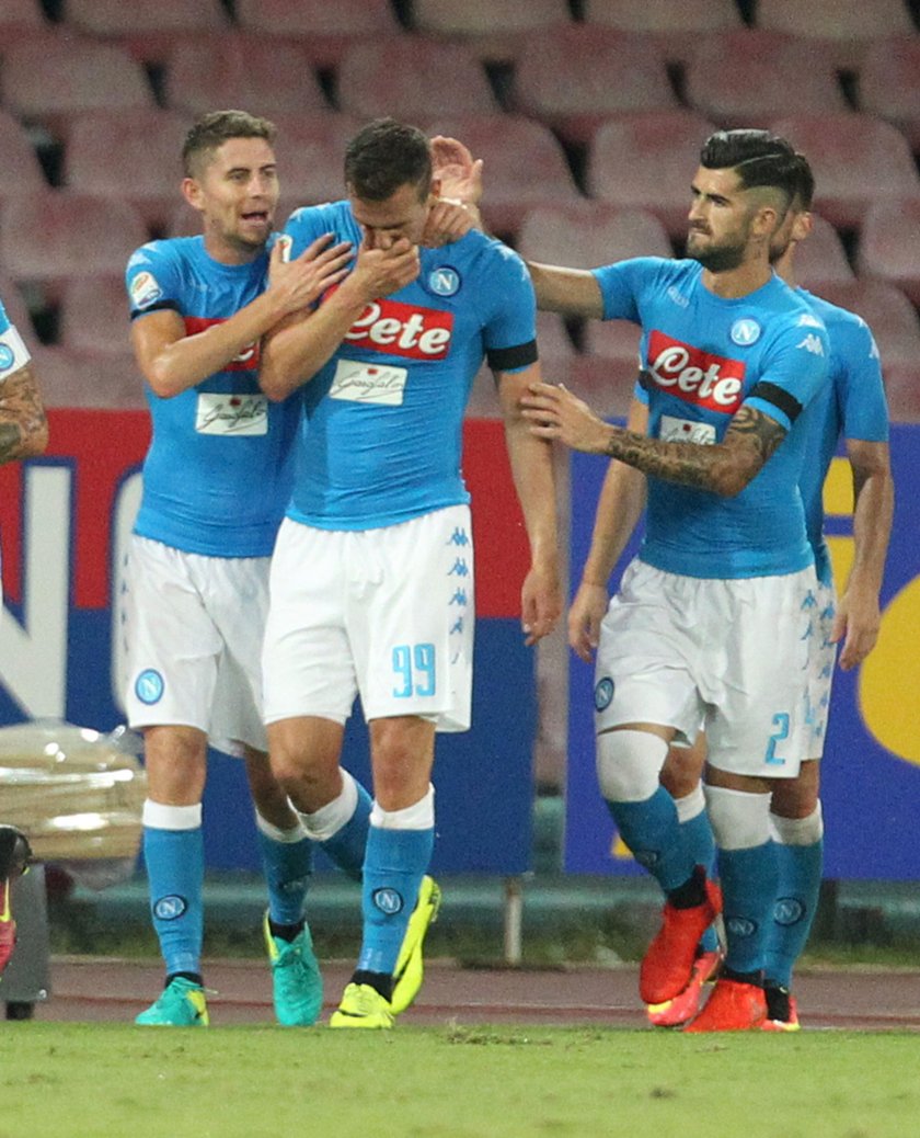 Arkadiusz Milik zdobył dwa gole w 2. kolejce Serie A. SSC Napoli 4:2 AC Milan