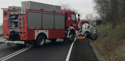 Makabryczny wypadek. Nie mieli szans tego przeżyć