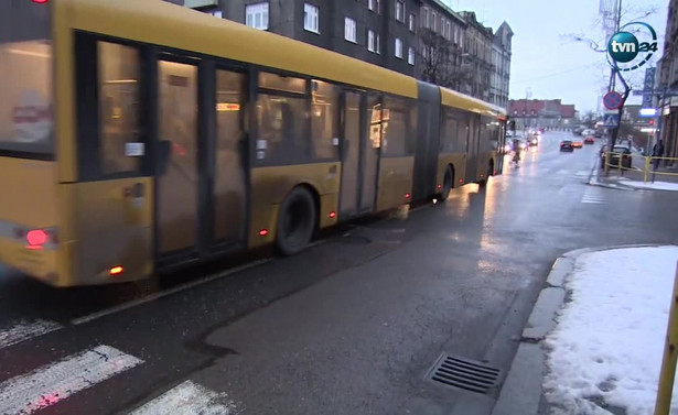 Autobus potrącił kobietę na przejściu dla pieszych w Zabrzu. Kierowca był pod wpływem amfetaminy