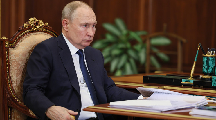 Putyin /Fotó: MTI/AP/Szputnyik/Gavriil Grigorov
