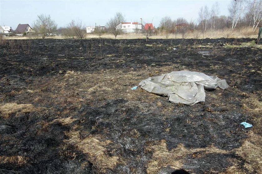 Spłonął, bo chciał mieć ogródek!