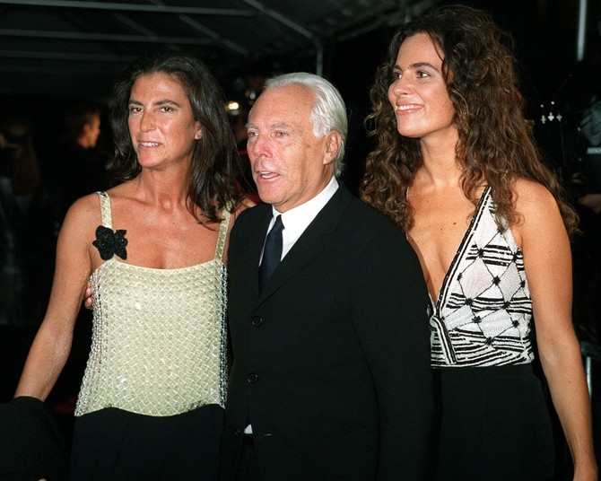 Silvana Armani, Đorđo Armani i Roberta Armani