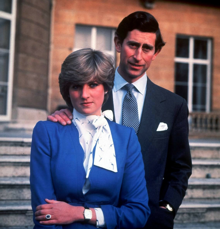 Księżna Diana tuż po zaręczynach z księciem Karolem