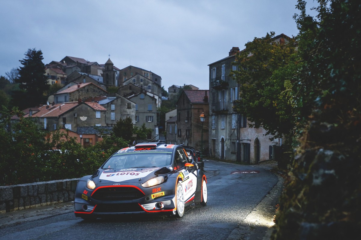 Rajd Korsyki: Kubica nie ukończył oesu, Latvala liderem