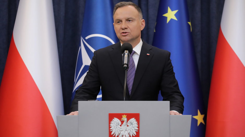 Andrzej Duda proponuje ustawę zmieniającą lex Tusk (02.06.2023)