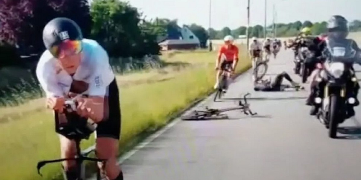 Śmiertelny wypadek podczas niedzielnych zawodów Ironman w Hamburgu. 