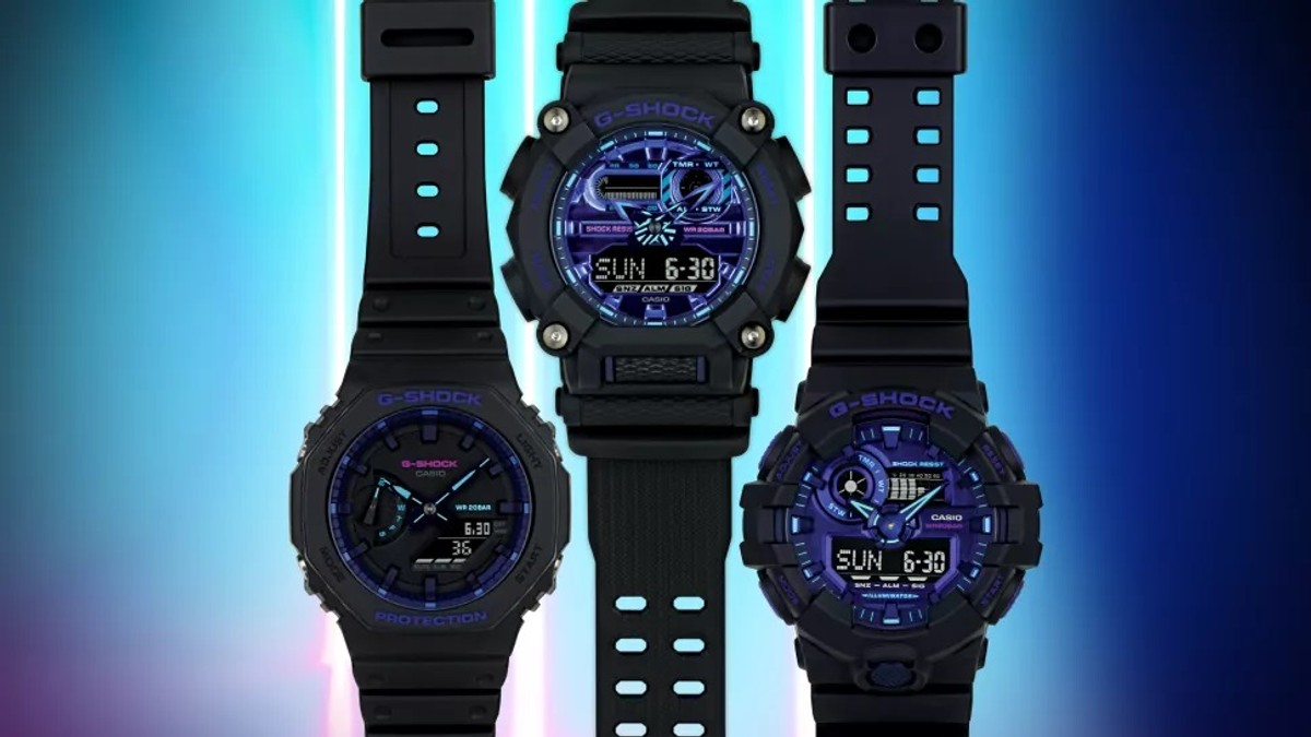 Casio zaprezentowało linię zegarków GShock inspirowaną "wirtualną