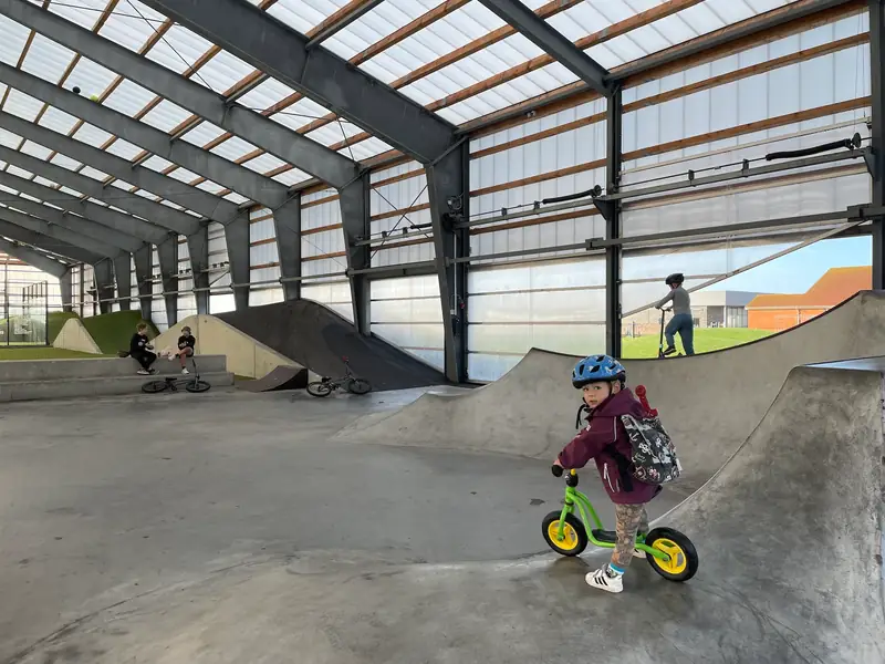 Skate park w Harboøre.