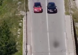 Dron iz vazduha razotkrio bahate vozače