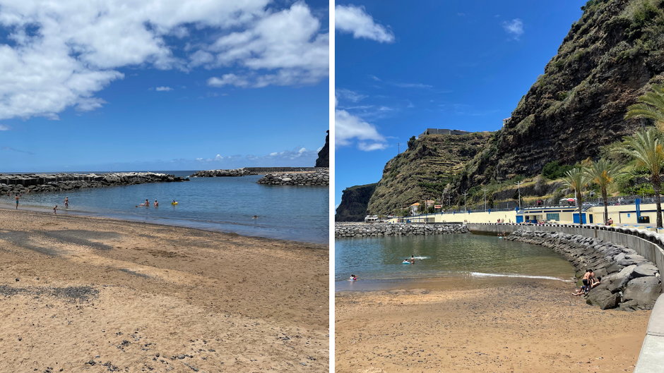 Plaża w Calheta