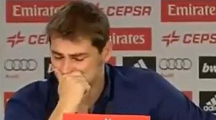 Könnyezve búcsúzott Iker Casillas - Videó!