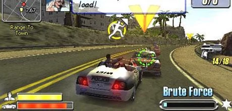 Screen z gry "Pursuit Force"