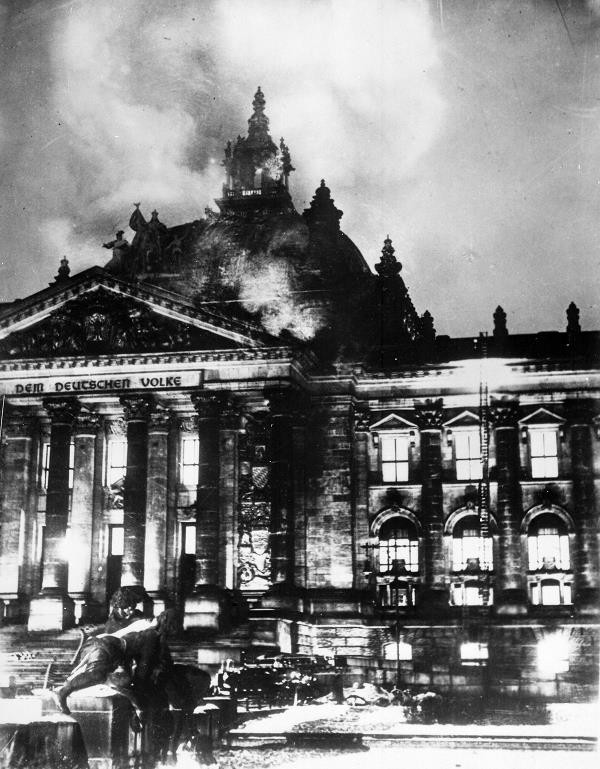 Niemcy pożar Reichstag