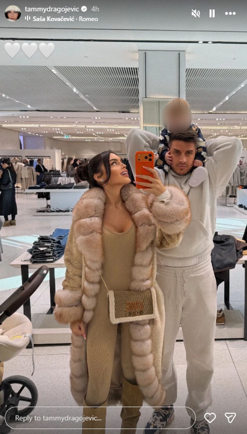 Bura u tržnom centru zbog žene Davida Dragojevića: Obukla preusko, niko ne može da skine pogled sa zgodne Tamare