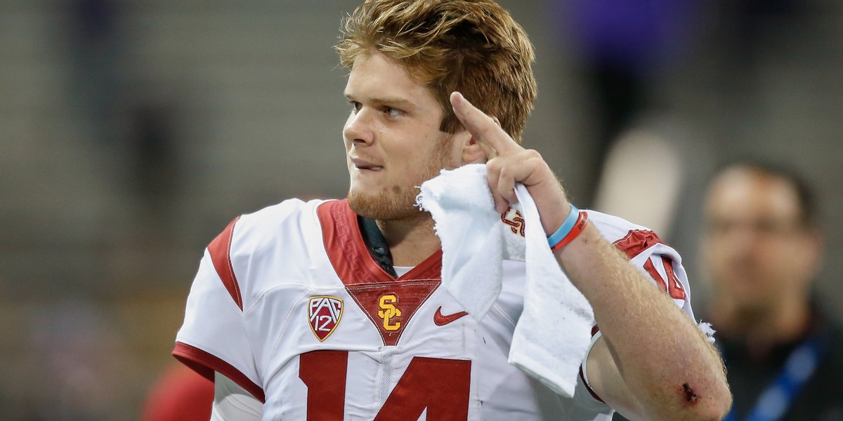 2 top college quarterbacks may stay in school an extra year to avoid next year's draft