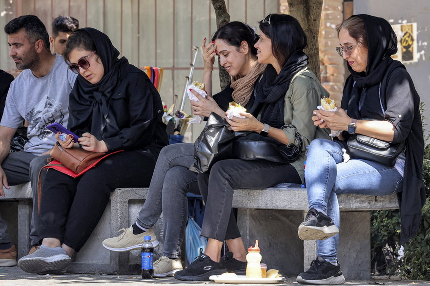 Kobiety w Teheranie, wrzesień 2023 r.