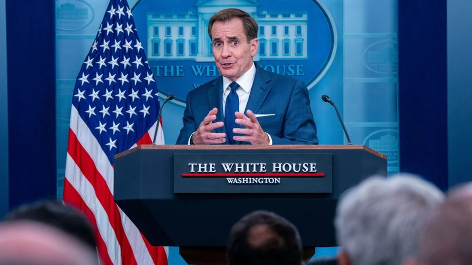 Portparol za nacionalnu bezbednost Bele kuće Džon Kirbi kaže da RT alatka za sprovođenje ruskog uticaja | Foto: SHAWN THEW/EPA-EFE/REX/Shutterstock