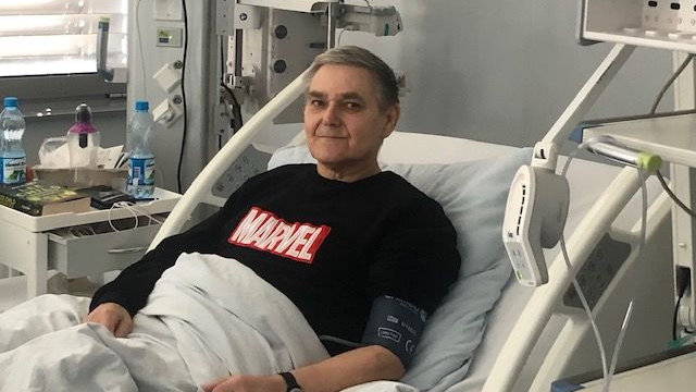 Ryzykowna operacja we wrocławskim szpitalu uratowała życie pana Andrzeja