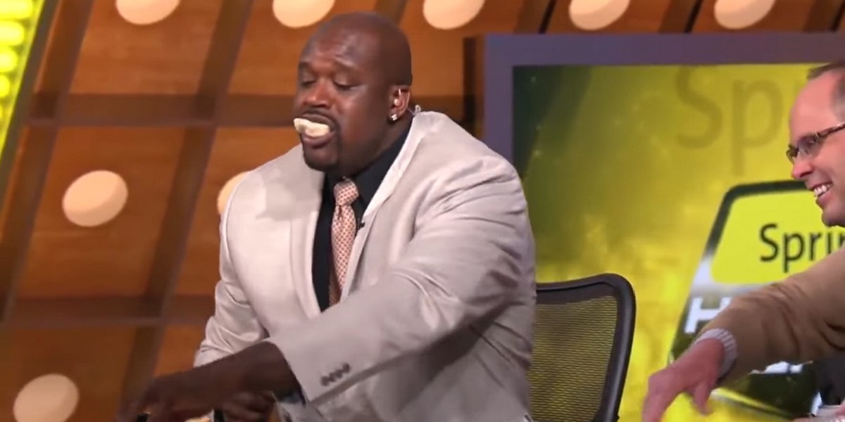 Shaquille O'Neal rozsmakował się w polskich pierogach.