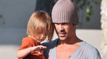 Colin Farrell i jego syn Henry Tadeusz / fot. Agencja Forum