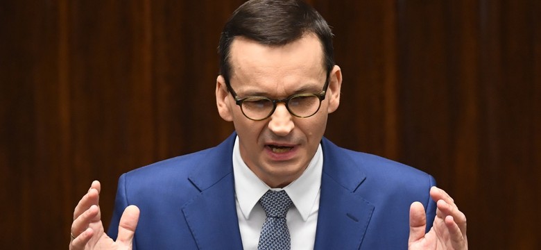 Morawiecki o "chamskiej hołocie" Kaczyńskiego: Czasami muszą paść takie męskie słowa