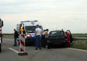 Saobraćajna nesreća, ilustracija