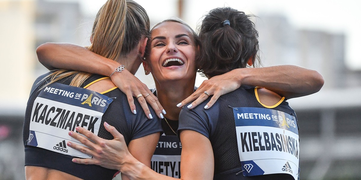 Natalia Kaczmarek, Justyna Święty-Ersetic i Anna Kiełbasińska to obecnie najszybsze Polski na 400 m