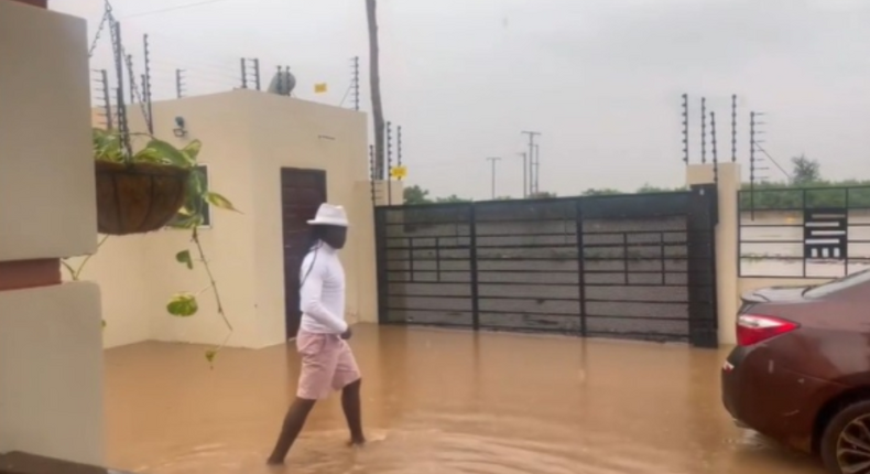 Reggie Rockstone's Cantonment's home flooded