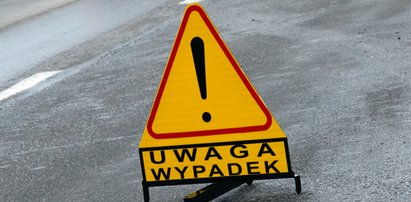 Wikariusz na podwójnym gazie wjechał w motocyklistę