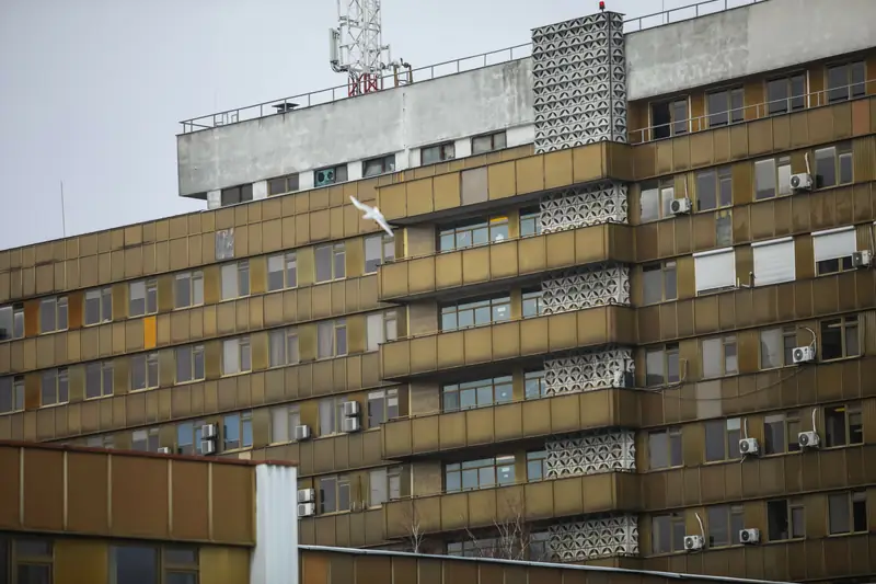 26.01.2021 Warszawa Ursynow Ulica Wilhelma Konrada Roentgena 5 Centrum Onkologii Instytut imienia Marii Sklodowskiej Curie fot. Adam Burakowski/REPORTER