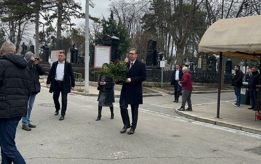 Sahrana Milorada Milinkovića