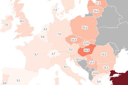 Polska wyżej w rankingu inflacji w Europie. Turcja i Węgry negatywnymi liderami