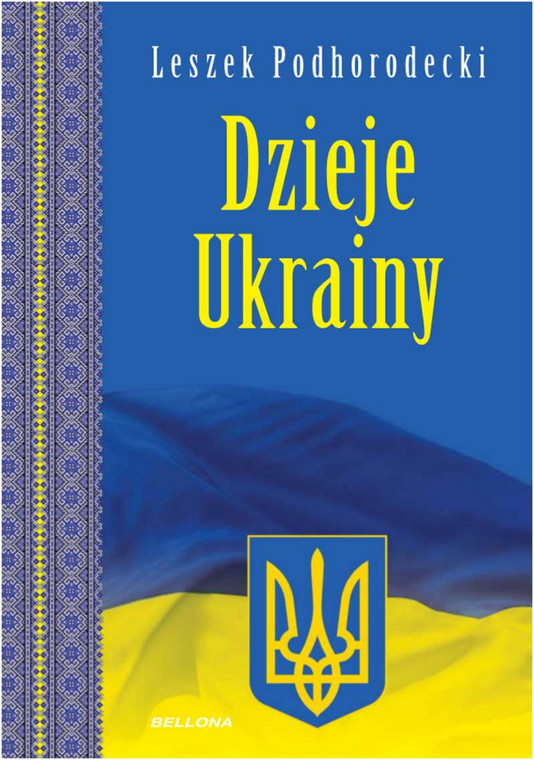 "Dzieje Ukrainy" - okładka książki