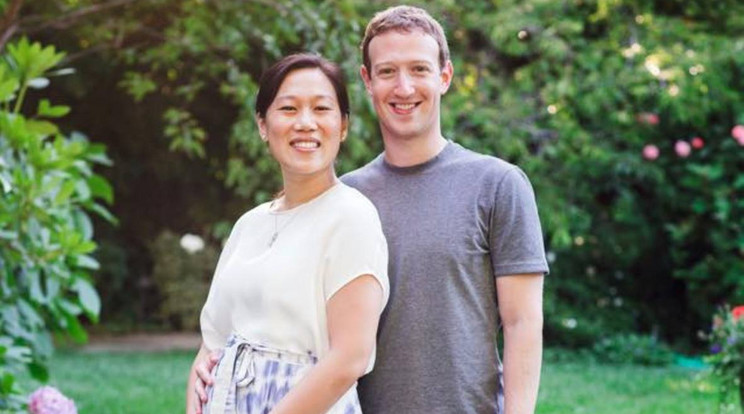 Mark Zuckerberg és felesége, Priscilla/ Fotó: Northfoto