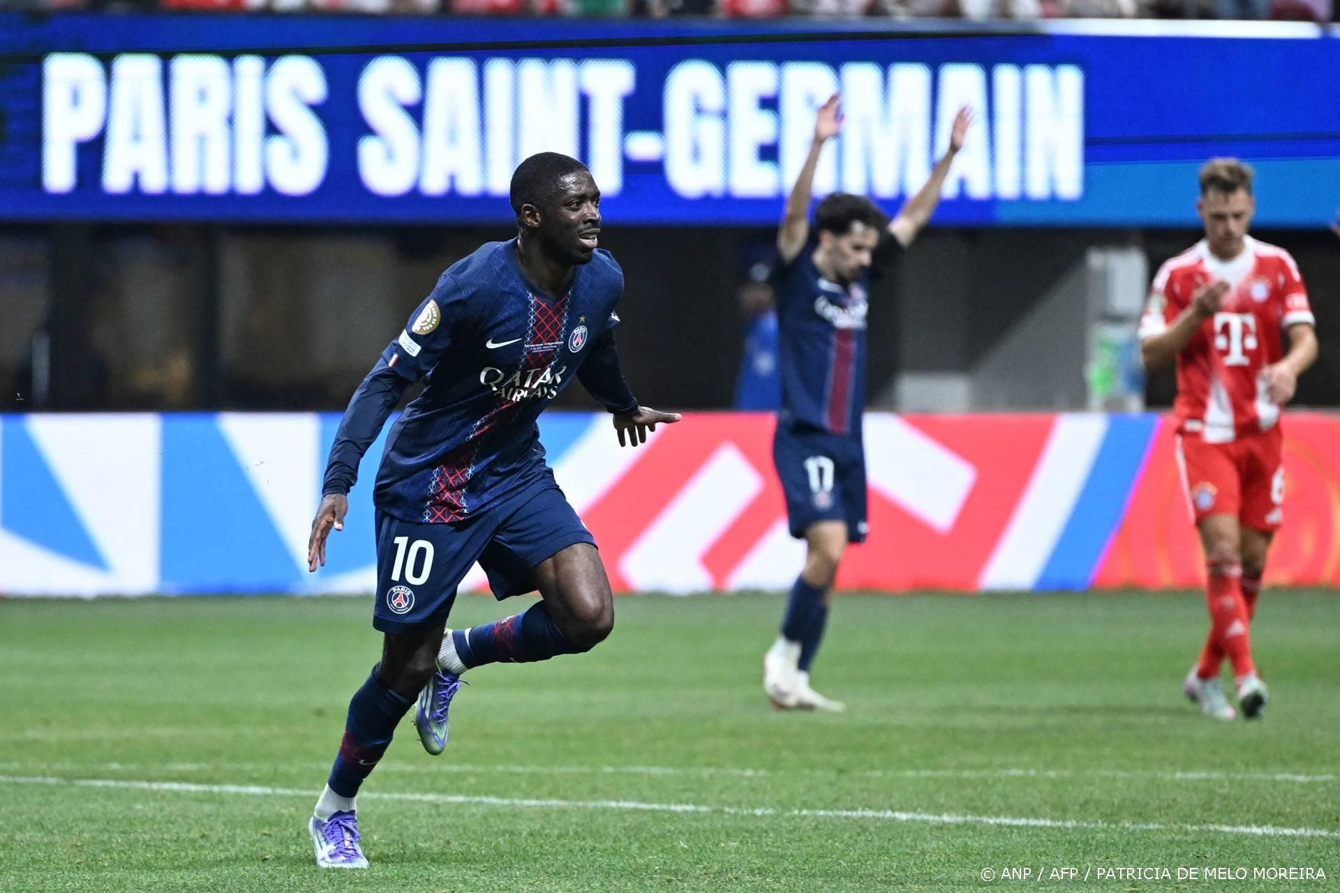 PSG vs Bayern 2-0 in halve final WK clubteams