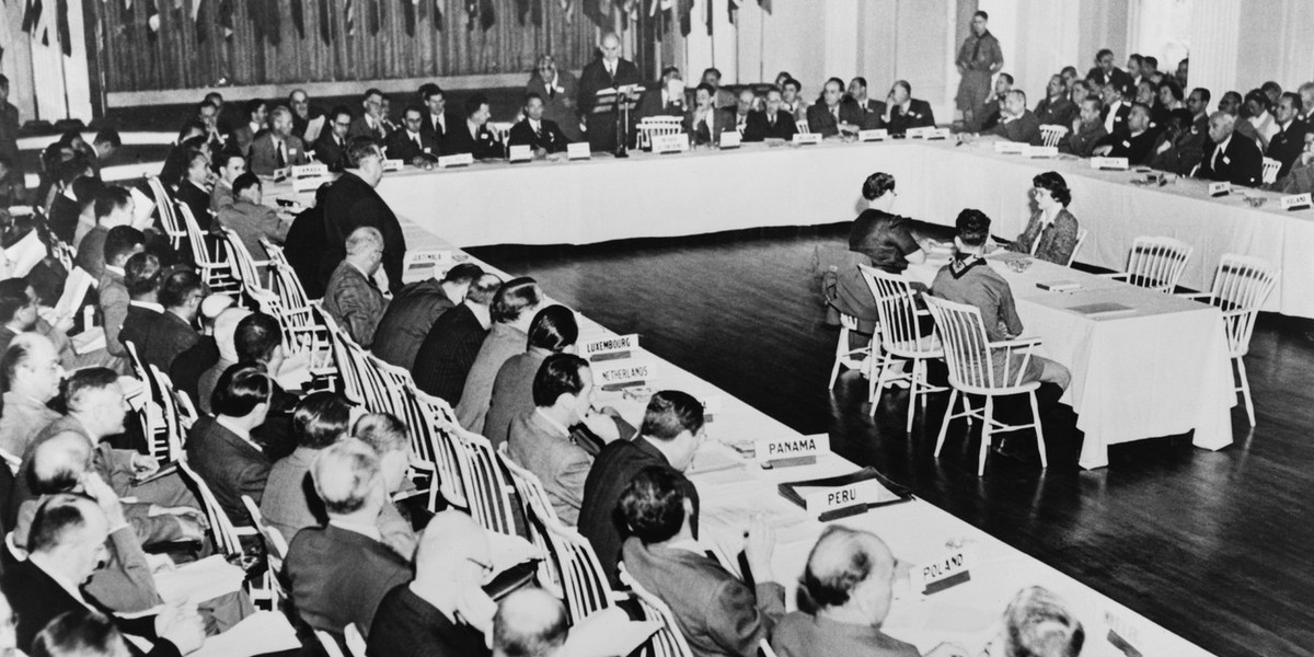 Konferencja Bretton Woods w 1944 r.