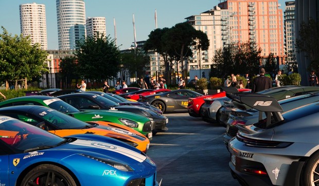 Europe Tour 2025 - izložba luksuznih sportskih automobila