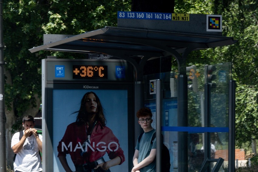 Vrućine u Evropi - Madrid
