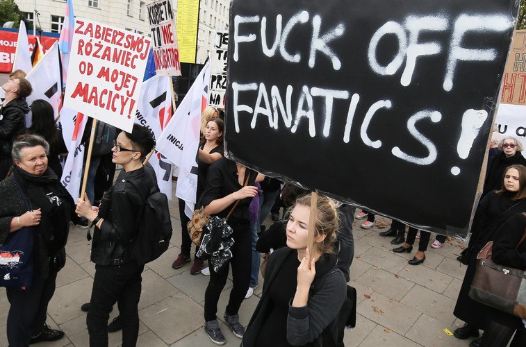 Manifestacja zorganizowana przez inicjatywę 