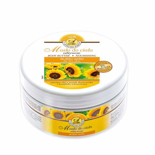 Odżywcze masło do ciała z olejem z pestek słonecznika