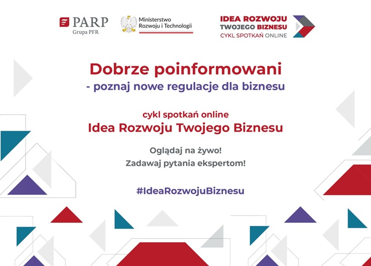 Idea Rozwoju Twojego Biznesu – bezpłatne webinary dla przedsiębiorców szukających praktycznej wiedzy i realnych rozwiązań