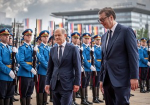 Olaf Šolc i Aleksandar Vučić 