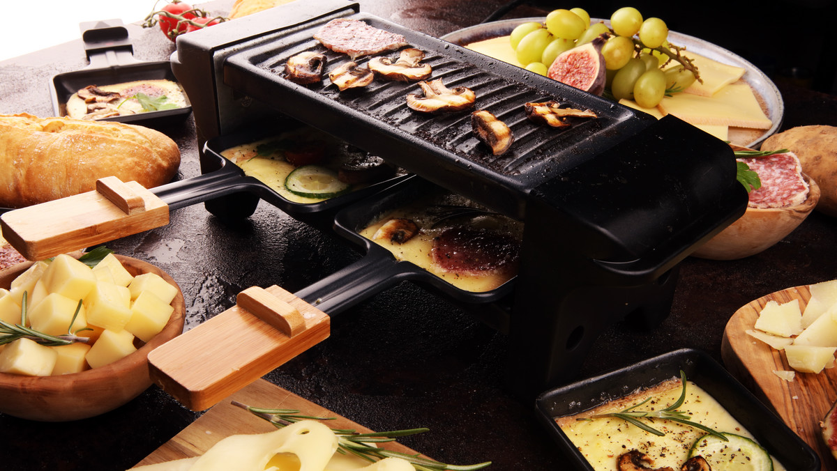 Raclette — rodzaj grilla elektrycznego, który może więcej