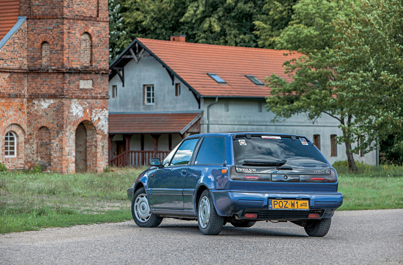 Volvo 480 - mimo wielu zalet nigdy nie było popularne