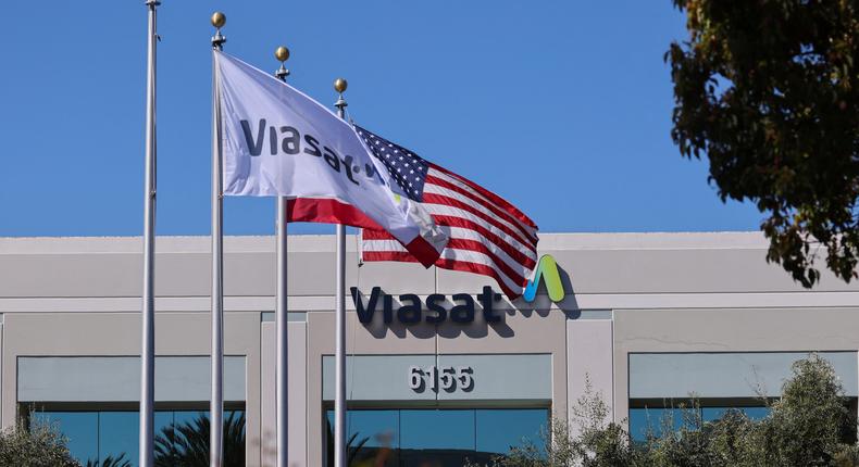 Viasat offices in Carlsbad, California.