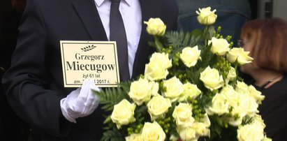 Tak pożegnano Grzegorza Miecugowa. FILM