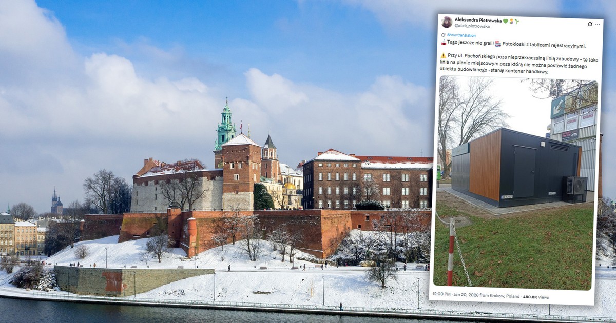 Patokiosk z tablicami rejestracyjnymi. Kraków ma nowy patent na omijanie przepisów. "Jakie czasy, taki Drzymała"